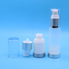 15ml 30ml 50ml Empty Round Airless Pump Bottle