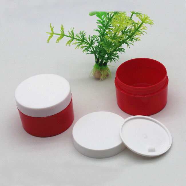 10ml 50ml 80ml 120ml 200ml 300ml 500ml Plastic Round Cosmetic Bamboo Jar  DNJP-505