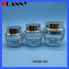 Gold Cap Cosmetic Glass Jars DNJB-505