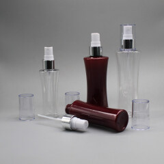 High Quality PET Plastic Eco Friendly Shampoo Bottle Packaging 200ml