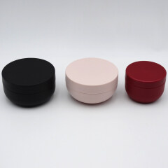 DNJP-503 PP lotion matte pink black cream container cosmetic cream bowl jar