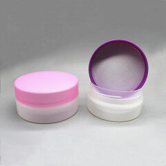 DNJP-575 flat plastic cream makeup jars