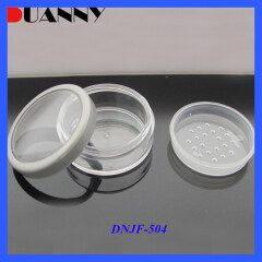 Wholesale 5g Clear Plastic Loose Powder Cream Jar
