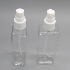 clear plastic bottle spray cosmetic salon mist spray bottles 200ml 300ml cheap plastic spray bottles