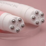 Duannypack 40mm diameter plastic skincare eye cream 5 stainless balls massage functional tube plastic tubes with massager roller