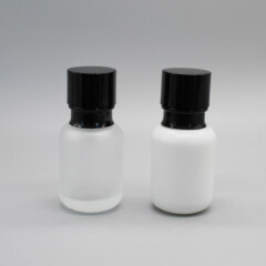 50ml Glass Frosted Cosmetic Lotion Pump Bottle for Skin Care