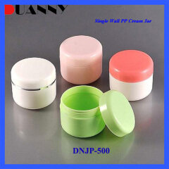 DNJP-500 Plastic Round Cosmetic Cream Jar