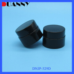 Plastic Black Cosmetic Nail Gel Jar DNJP-529