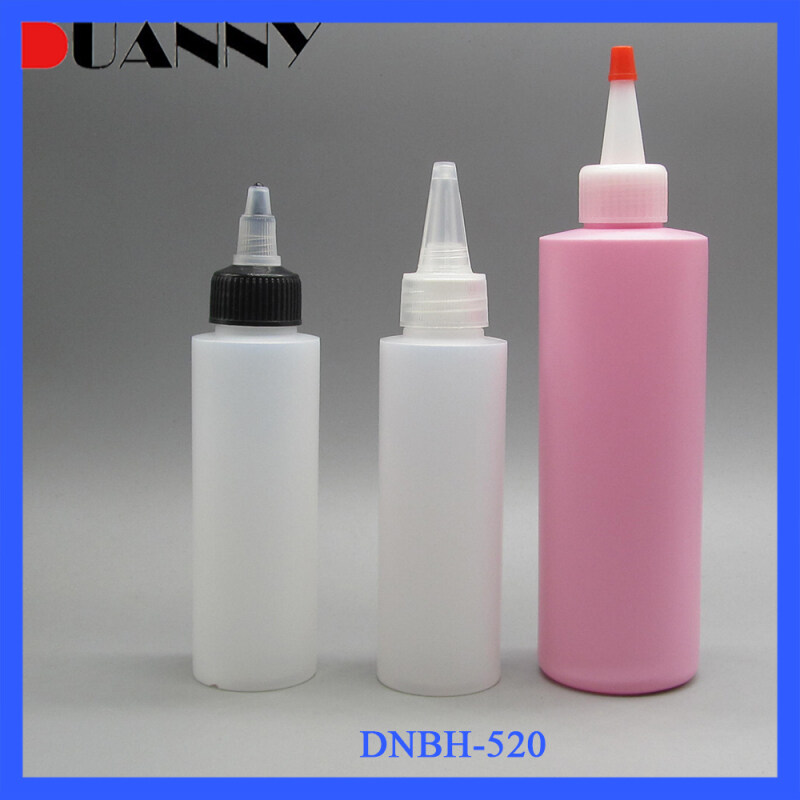 DNBH-520 Plastic Round Shampoo Bottle with Nozzle Cap