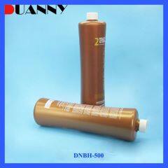  Cosmetic Customize Disposable Pet Plastic Brown 300ml Shampoo Bottle Packaging