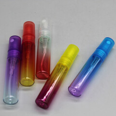 DNBS-654 Glass Colorful Spray Pump Vial Bottle