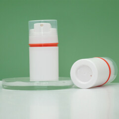 DNAP-518 High quality 30ml 50ml 75ml 100ml round white cosmetic 2021 yuyao airless bottle new