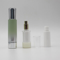 DNAA-521E Duannypack 15ml 30ml 50ml acrylic double wall luxury refillable cosmetic packaging refillable airless bottle