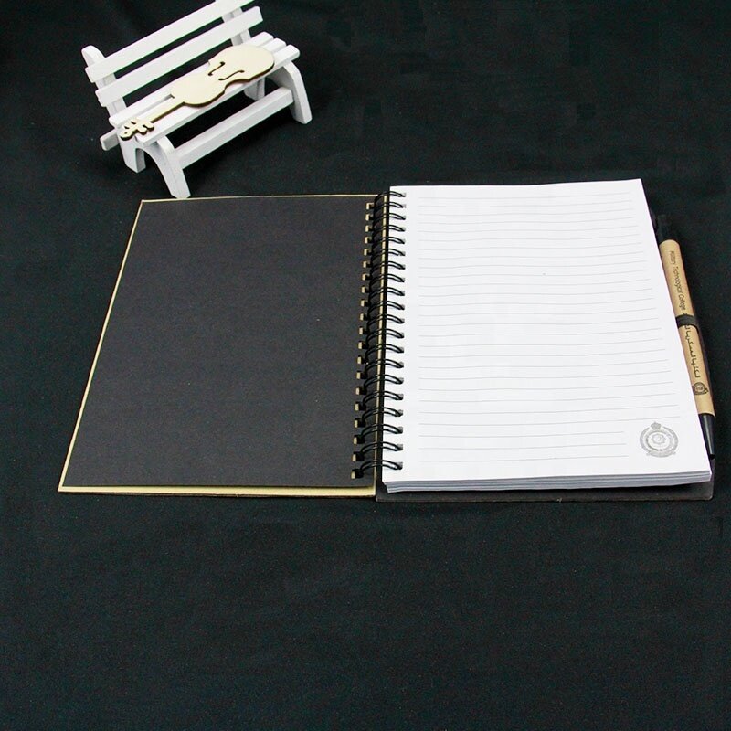 Kraft Spiral notebook