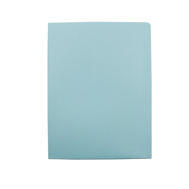 wholesale low price fashion handmade paper book report white  presentation file folder
