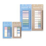Multi-style Pet Memo Index ECO Friendly  Flags Leaf Pad Film Sticky Note Index Book Mark