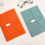 Three Fold PU Notebook