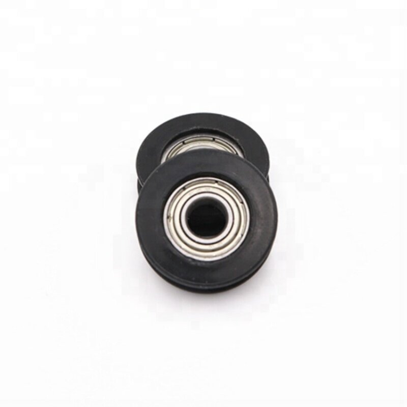 R4ZZ inch bearing pulley oem plastic nylon pulleys small roller nylon pulley