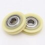 u groove electric wire rope steel cable pulley for steel cable