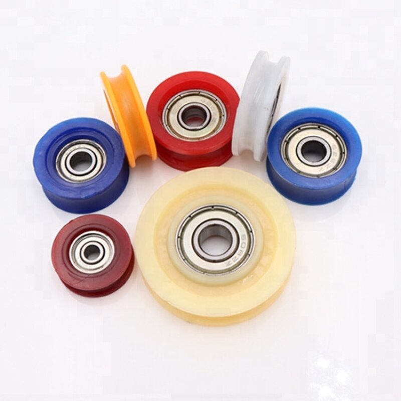 OEM pulley shower door wheel rollers with 625 626 608 696 6201 bearing drawer rollers wheels for sliding doors
