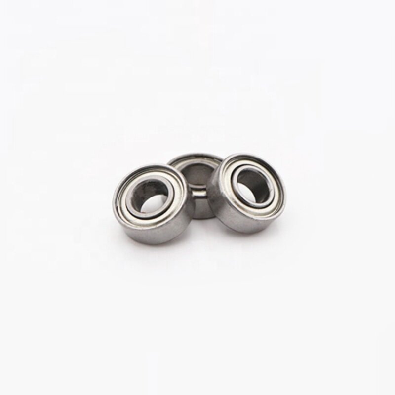High Speed 6x13x5mm Micro Bearing 686rs 686zz F686ZZ flanged bearing for micro motor