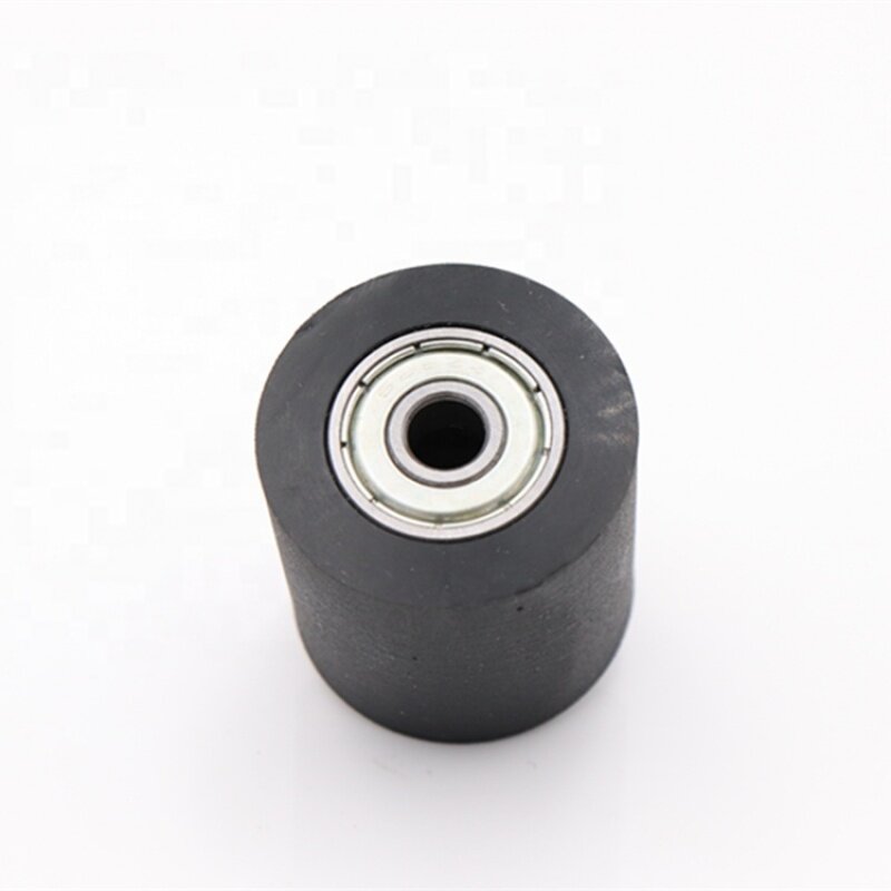 5mm polyurethane coated bearings roller pulley PU pulley bearing with size 5*40*30mm