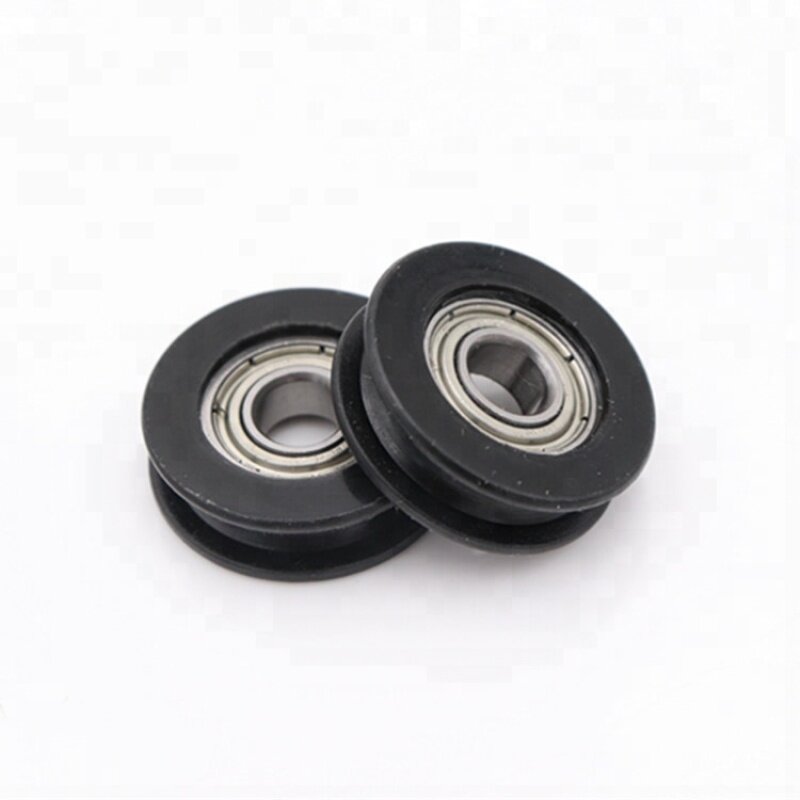 R4ZZ inch bearing pulley oem plastic nylon pulleys small roller nylon pulley