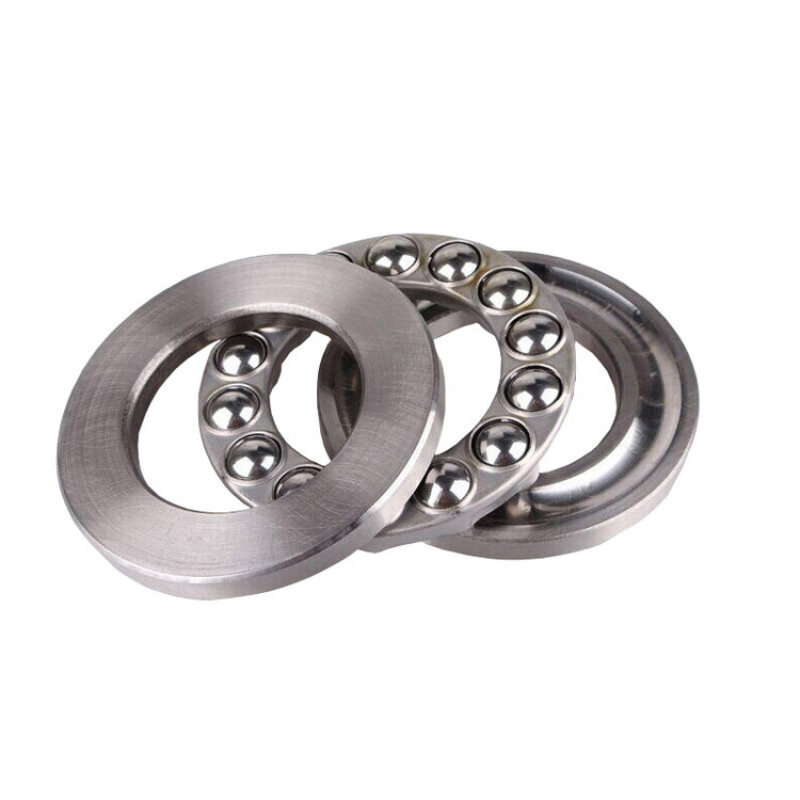 Axial load thrust ball bearings steel cage 17x30x9mm Thrust Ball Bearing 51103