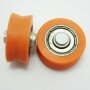 sliding shower plastic nylon pulley open  bearing pulley door gate V pulley aluminum window accessories
