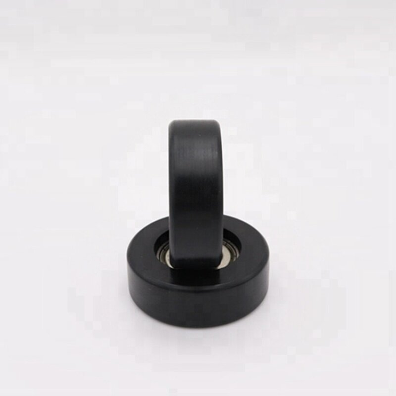 black nylon roller 608zz plastic roller wheel sliding Roller 8*36*12.3mm