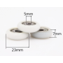 625 zz R type rollers for sliding wardrobe wheels pulley wheel for cable