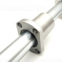 10mm linear actuator LMK10UU flange Linear Bearings for cnc machine LMK10UU