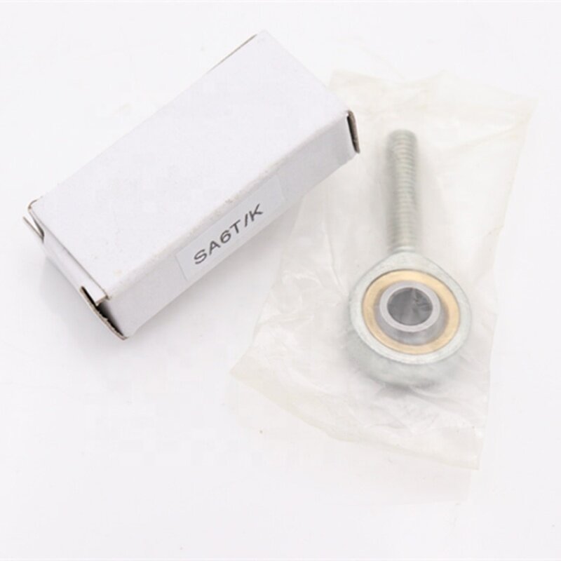 Self lubricating male female thread 10mm inside dia Rod end bearing SA10T/K rod end joint bearing for sale