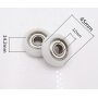 626ZZ U grooved pulley plastic sliding rollers wheel small pulley nylon pulley for sliding door