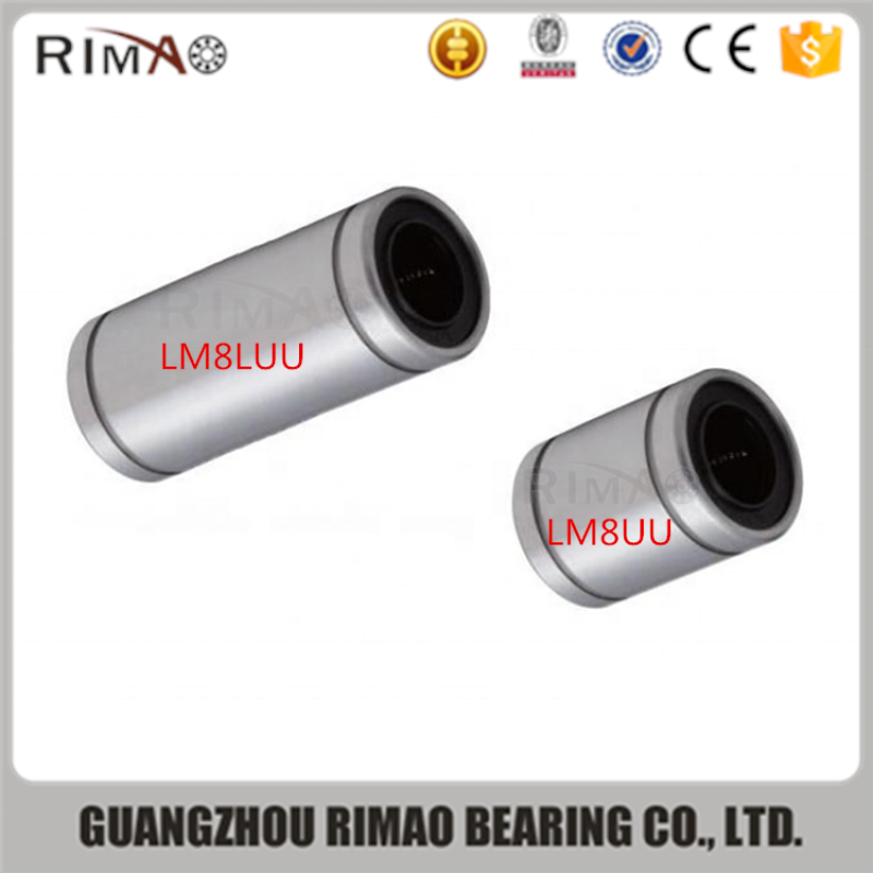 High quality linear bearing LM8UU linear bushing LM8UU linear bearing for 8*15*24mm
