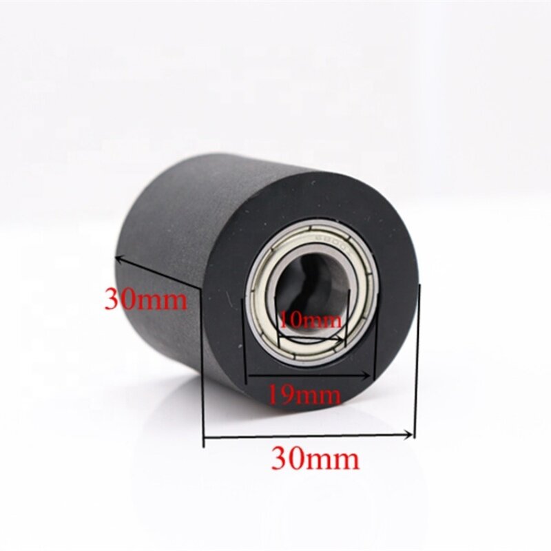 5mm polyurethane coated bearings roller pulley PU pulley bearing with size 5*40*30mm