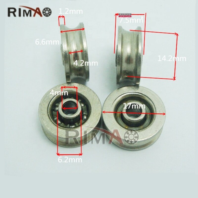 small u groove brass wire rope steel pulley cable pulley wheel
