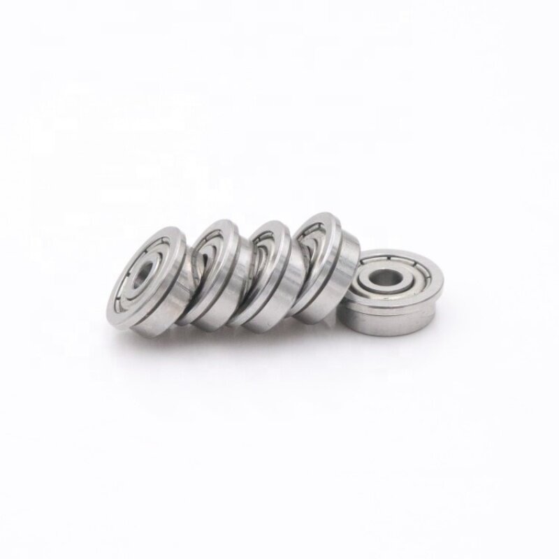 Japan low noise high speed dental bearing f602 f603 f604 f605 zz 2rs deep groove ball bearing flanged bearing