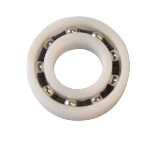 Small PP plastic coated bearing ceramic high speed ball bearing