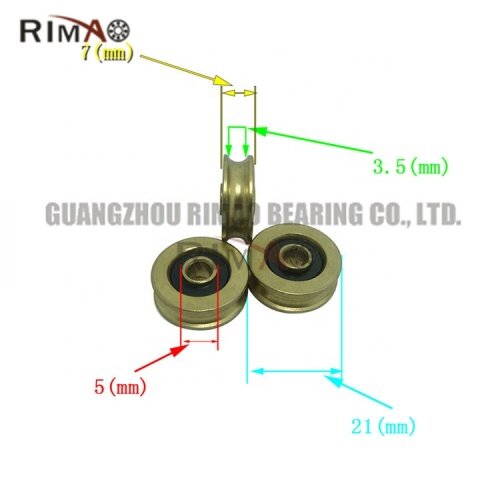 Small U groove stainless steel wire rope pulley for rope