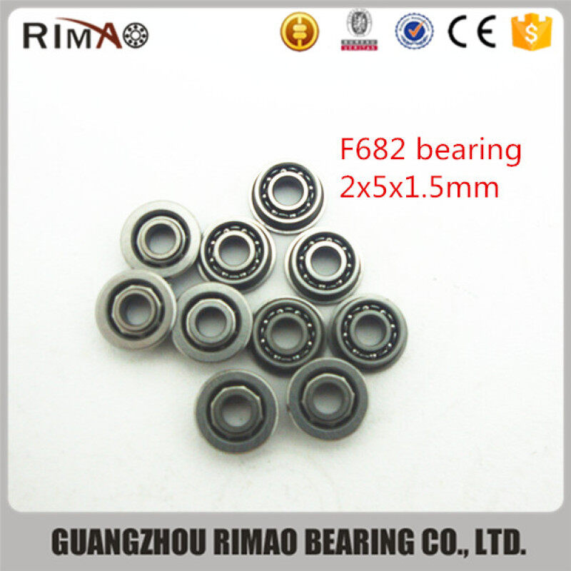 F682zz Miniature Flange Deep Groove Ball Bearing F682 flange bearing