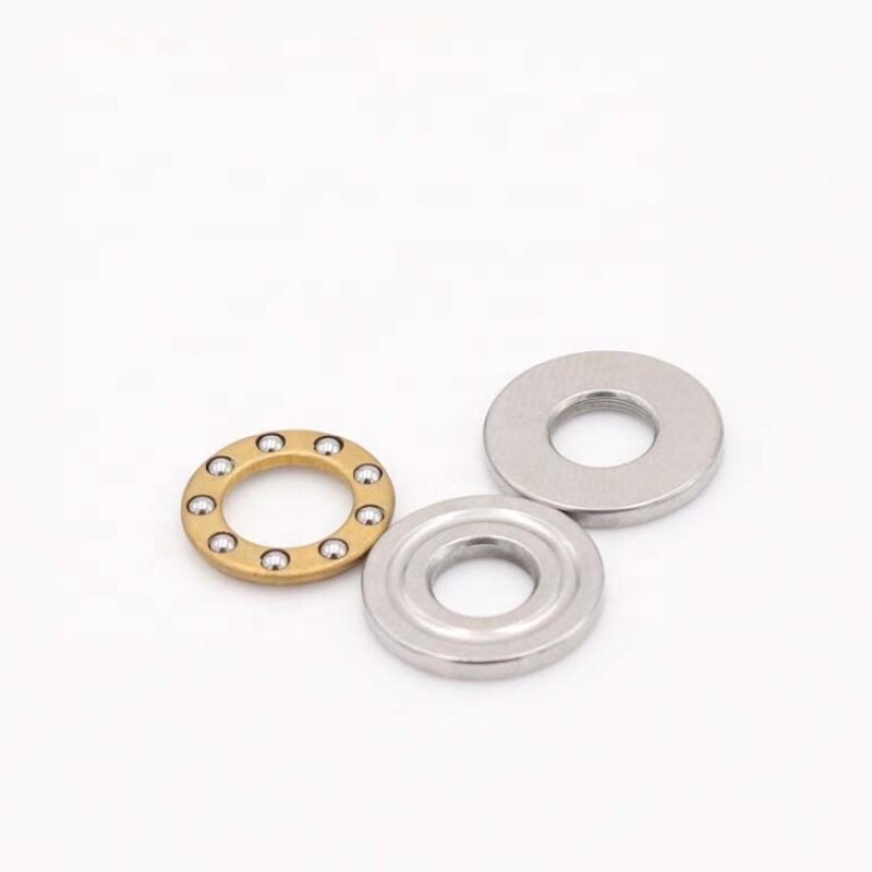 F8-16 Budget Single Thrust Ball Bearing F8-16M F8-16G with brass cage steel cage bearing 8x16x5mm