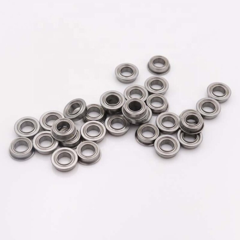 Small mini Flange ball bearing for computer MF74 MF74Z MF74ZZ small bearings for sale