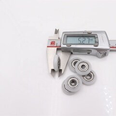 5*20*5mm S696 small plastic nylon door & window roller bearing slide roller wheel roller