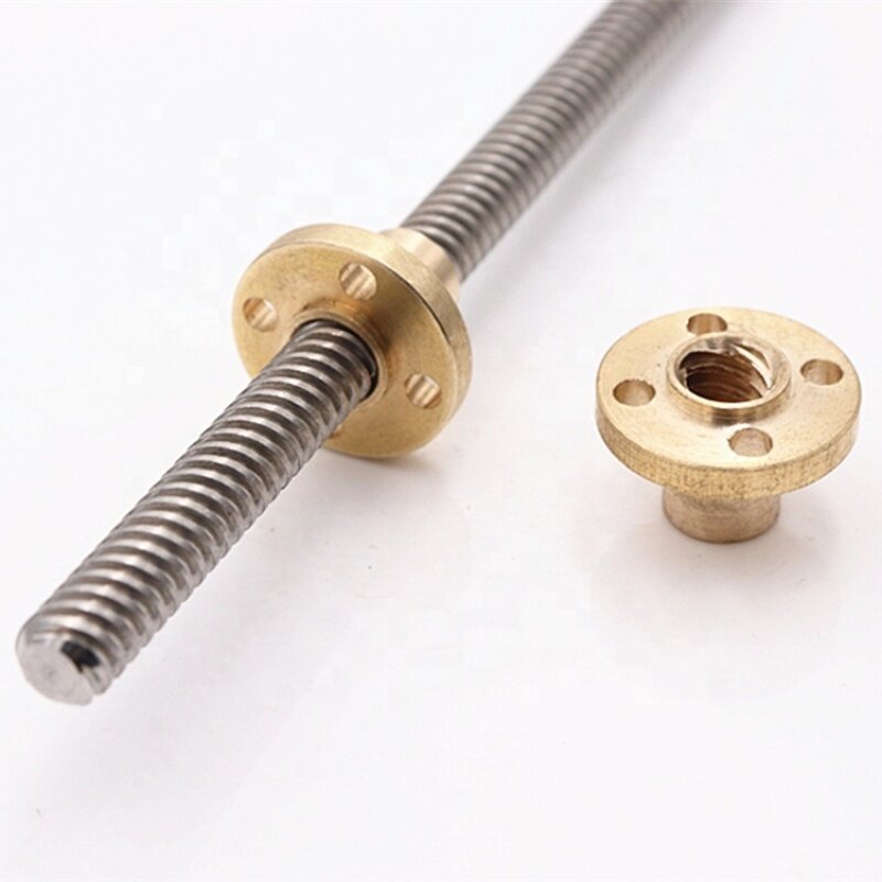 10mm 8mm lead screw 10 linear ball screw linear guide ball screw t3 for cnc machine