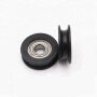 small nylon pulleys insert bearing clothesline pulley wheel roller