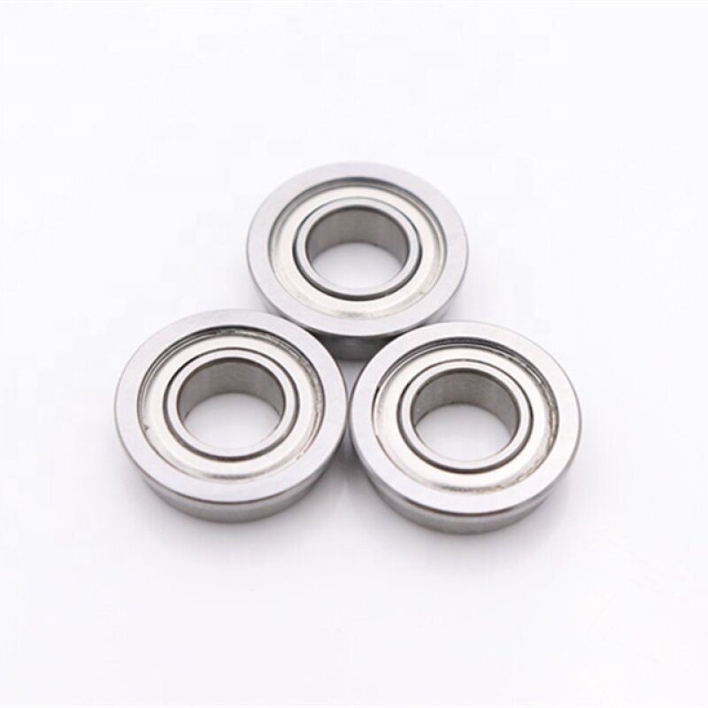 8mm Deep groove ball bearing F698 F698ZZ f698 2rs flange shield bearing with flanged 8*19*6mm