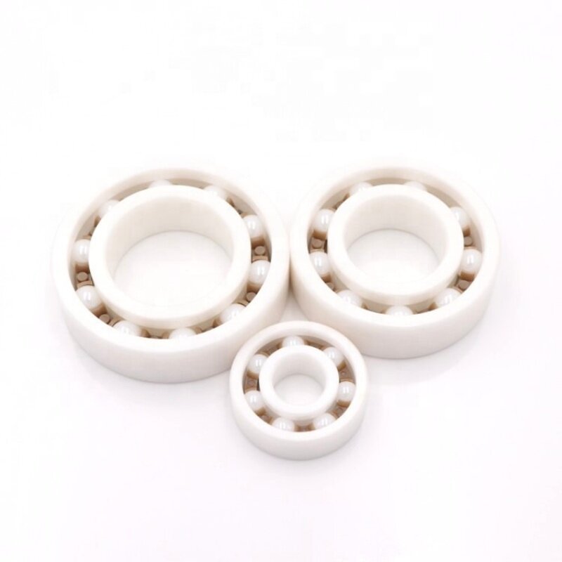 High speed full ceramic bearing 6004rs deep groove ball bearing 6004 2RS 20x42x12mm