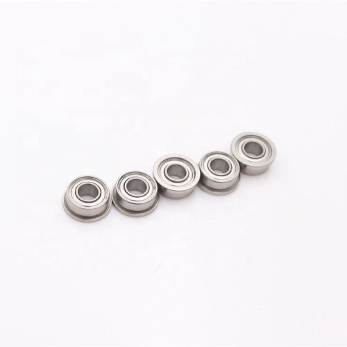 SF684-ZZ SF684ZZ stainless steel bearing F684ZZ flanged ball bearing 4*8*3mm