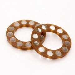 Thrust ball bearing 51104 bearing cage 51104 nylon cage plastic bearing with POM glass ball 20.7*34.2*3.6mm